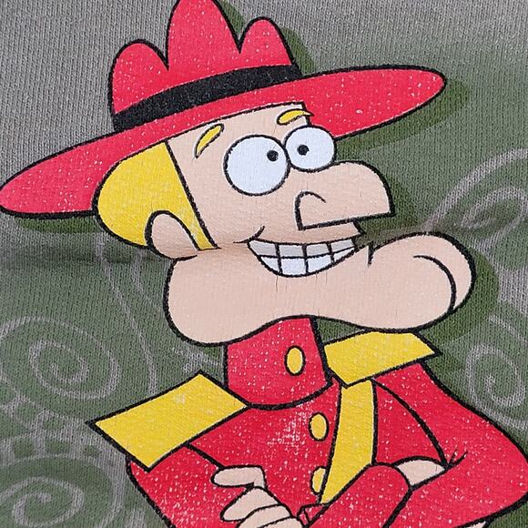Vintage Dudley Do-Right Sweatshirt Womens Large 23x23 Boxy - Picture 16 of 16